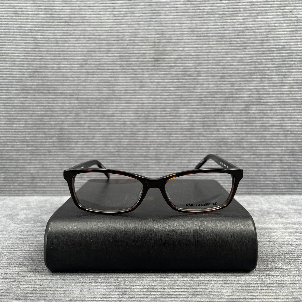 Karl Lagerfeld KL775 013 Tortoise Shell Rectangular Y2k Eyeglasses Frames